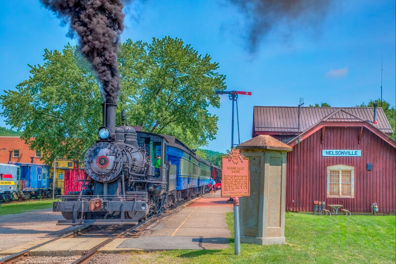 Hocking Valley Scenic Railroad Steam Engine