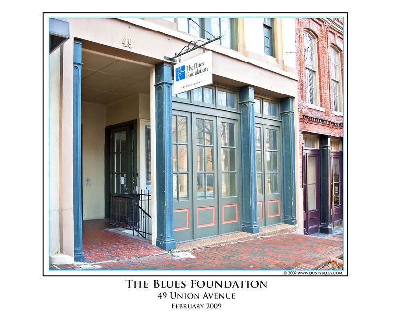 Blues Foundation print